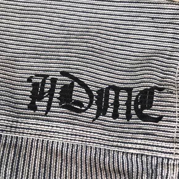 Harley-Davidson Gray Striped Casual Button Down Shirt - Picture 12 of 12